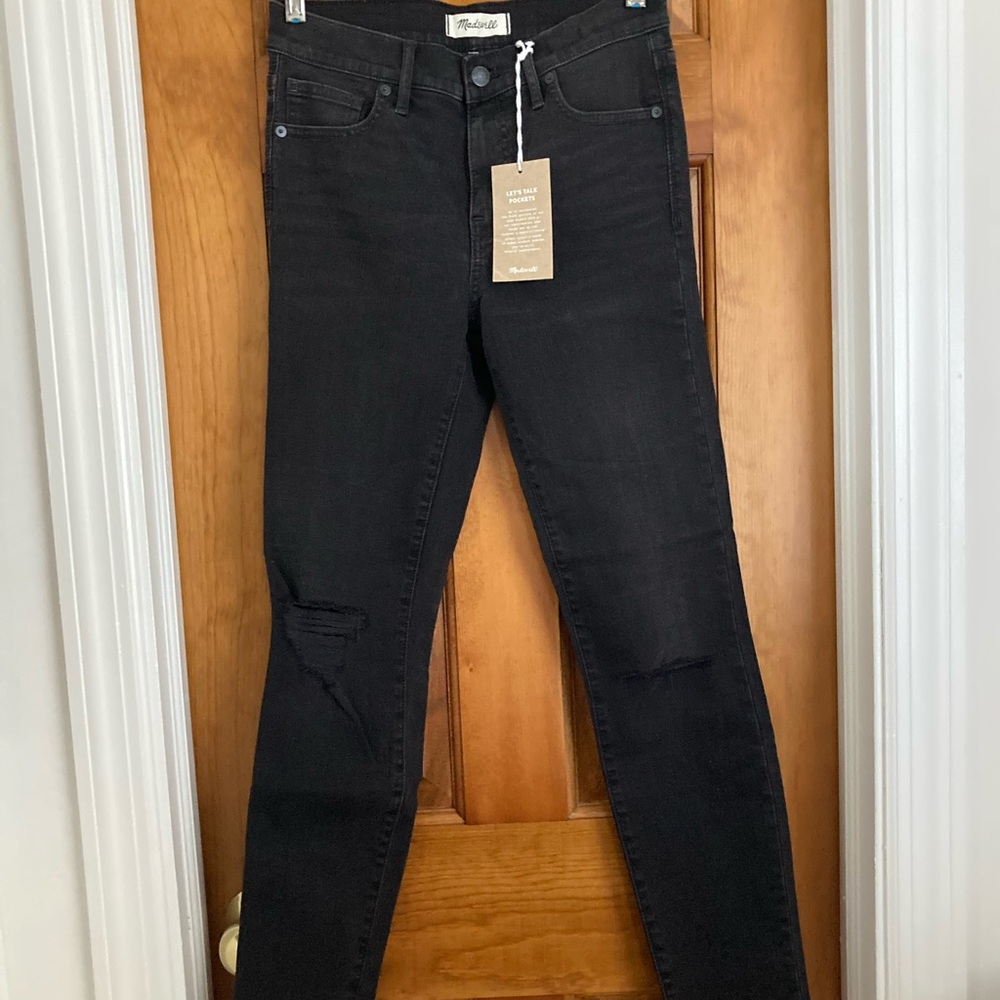 Madewell Black Skinny Jeans
